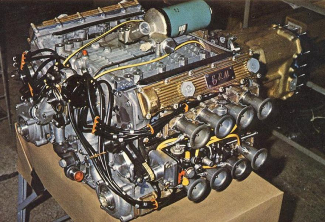 Nejúchvatnější motor historie F1: BRM H16 byl boxer s 16 válci