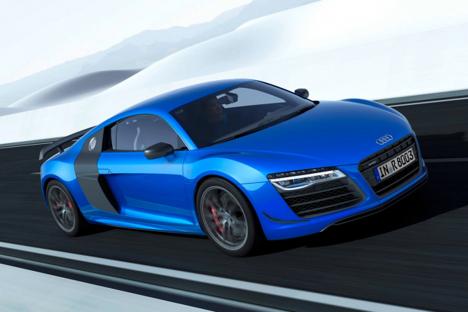 Audi R8 LMX: BMW utřelo, první sériové auto s laserovými světly má Audi