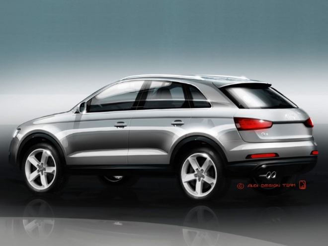 Audi Q3: venku jsou první oficiální obrázky kompaktního SUV