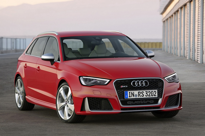 Audi RS3 Sportback 2015 zná svojí cenu, příplatek oproti S3 je nemalý