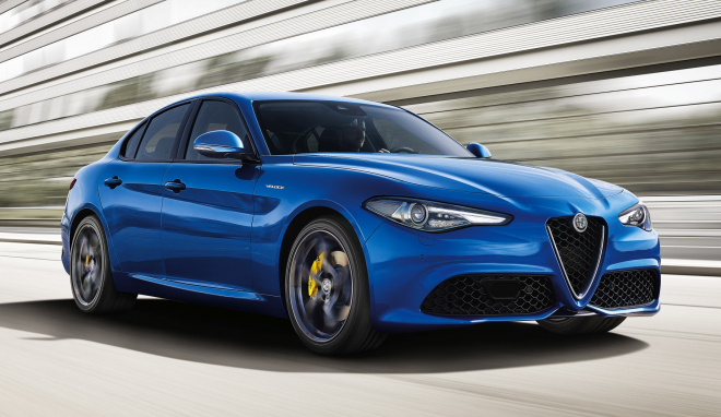 Alfa Romeo Giulia Veloce je poloviční QV, má až 280 turbokoní a 4x4