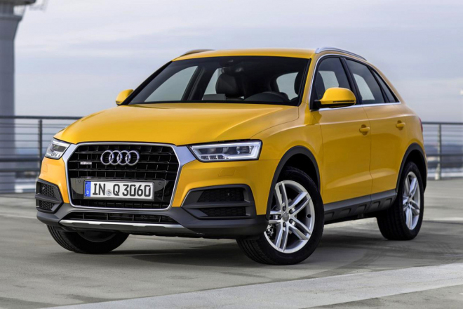 Facelift Audi Q3 na nových fotkách, prohlédněte si jej v několika barvách