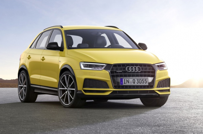 Audi Q3 2016 znamená druhý facelift, přinesl i výbavu S line competition