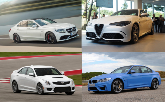 Alfa Romeo Giulia QV vs. M3, C63 a ATS-V: Alfa jde po trůnu