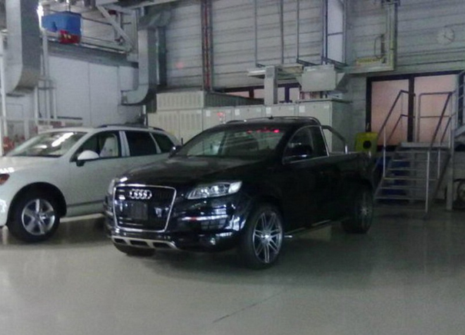 Audi Q7 Pick-up: Q7 s korbou není pouze počítačový podvrh (foto)