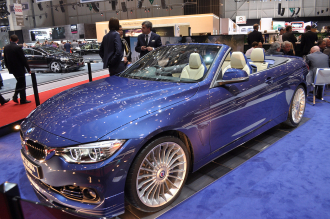 Alpina B4 Biturbo Cabrio: otevřená skoro-M4 detailně, zvládne přes 300 km/h