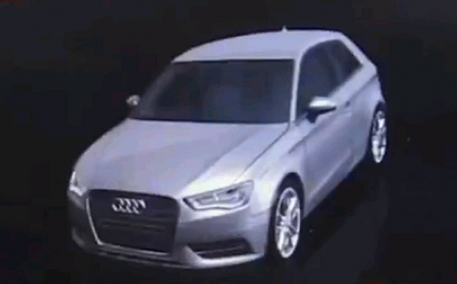 Nové Audi A3 2012: vzhled zevnějšku předčasně odhalen