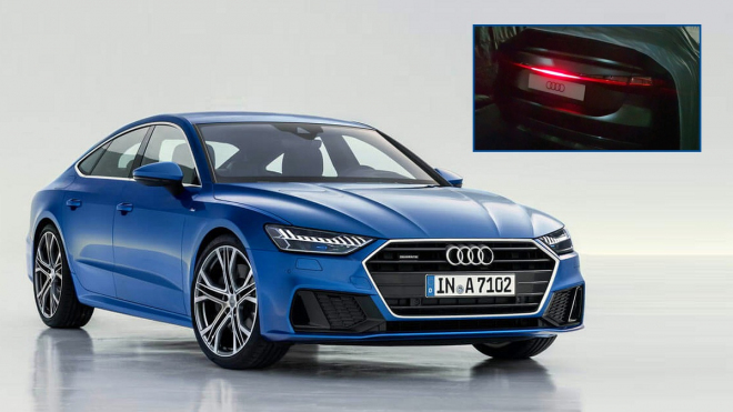 Toto je nové Audi A7. Má světla jako KITT a s předchůdcem si ho nespletete