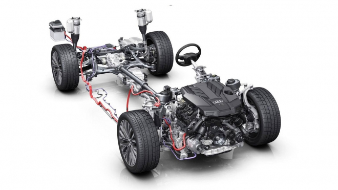 Audi představilo největší novinku příští A8, spotřebu sníží skoro o 1 litr