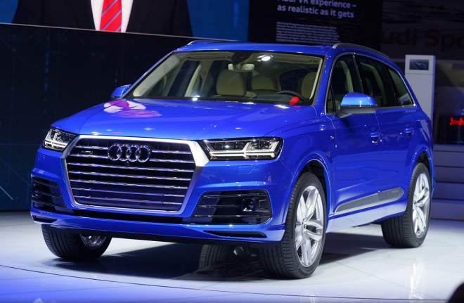 Nové Audi Q7 zkusilo ohromit Detroit, podívejte se na živé fotky a videa