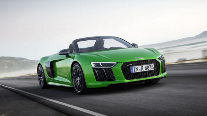 Audi R8 Spyder V10 Plus: 610 koní se odhalilo slunci, skutečně až teď