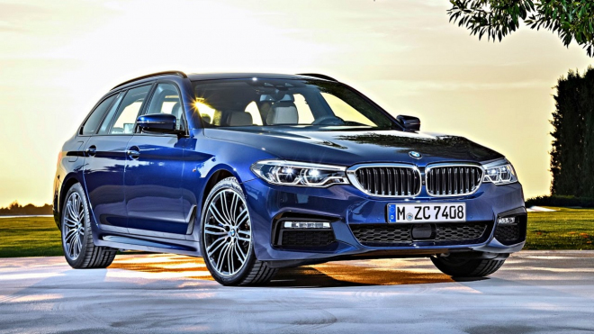 BMW 5 Touring G31 je venku, nové kombi chce být sexy i s obřím kufrem