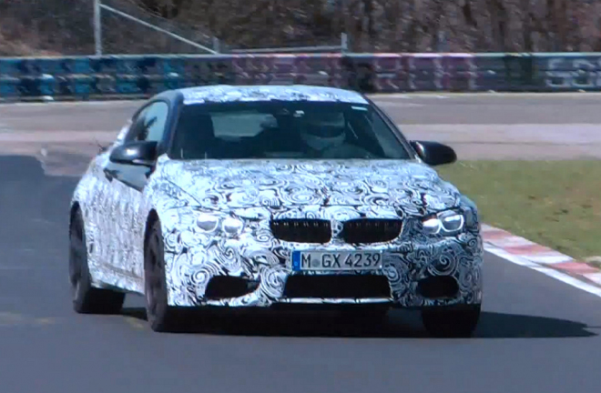 BMW M4 Coupe F82: podívejte na nejnovější prototyp s manuálem v krátké akci (video)