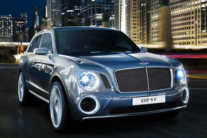 Bentley EXP 9 F: SUV od Bentley je realitou