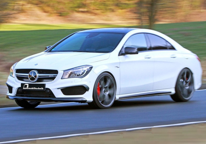 Mercedes CLA 45 AMG od B and B má 450 koní, stovku zdolá za 3,8 s