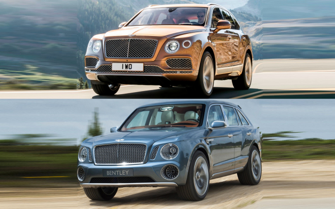 Bentley Bentayga vs. EXP 9 F: koncept byl originální, realita není