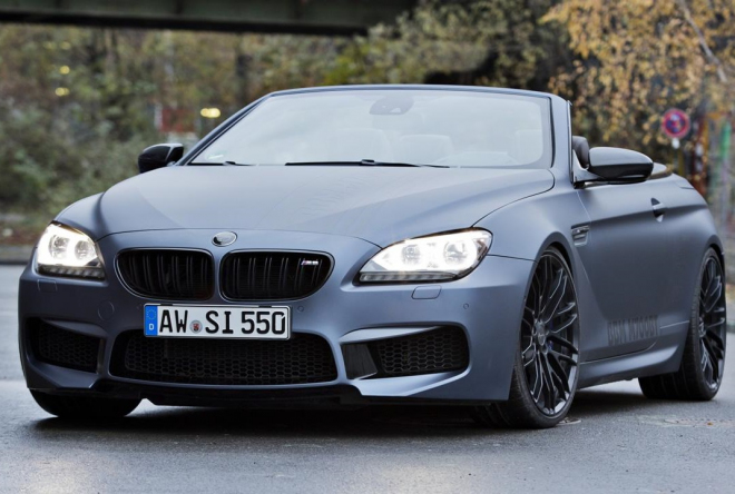 BBM M700BT: ocelově matné BMW M6 Cabrio dostalo 705 koní