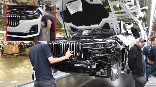 BMW ukázalo skoro celou ohromnou X7 i s obřími ledvinkami. Zbytek prozradil únik