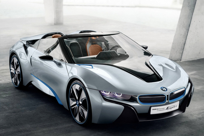 BMW i8 Spyder skutečně míří do výroby, ukáže se v lednu v Las Vegas