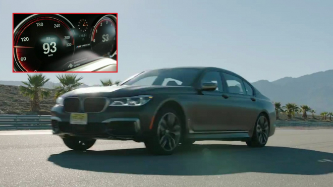 Ostrý start M760Li xDrive vypadá dokonale brutálně, hravě překoná M5 (video)