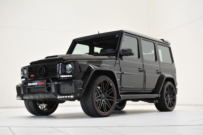 Brabus G800 iBusiness: 800 koní v G 65 AMG táhne výkladní skříň Apple