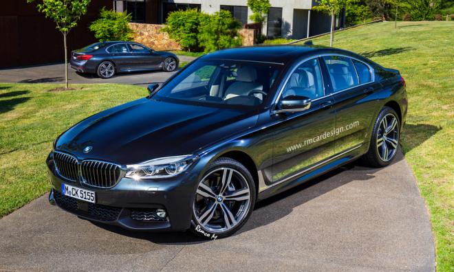 BMW 5 2017: sedan se odhalí příští rok v Paříži, kombík a GT dorazí později