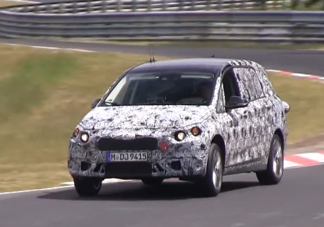 Sedmimístné BMW 2 Active Tourer se ukázalo na Ringu, na trh dorazí až za rok (video)