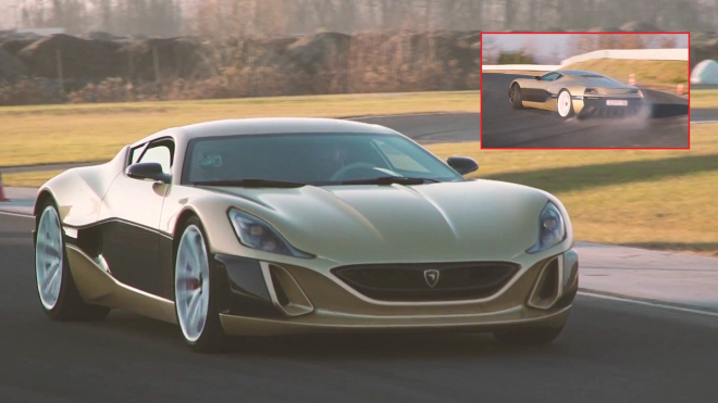 Bugatti Veyron vs. Rimac One na okruhu. Elektrický Veyron proti originálu (video)