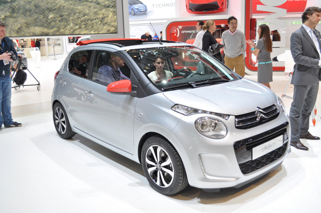 Citroën C1 2014: nová C1 je tu, váží 840 kilo, bude i kabrio Airscape