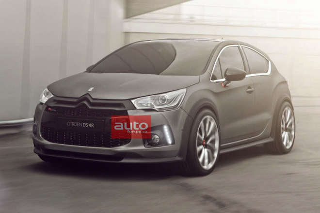 Citroën DS4 R: unikly oficiální fotky ostré DS4