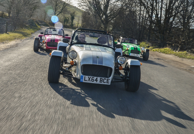 Caterham Seven 270, 360 a 420: nové modely dorazily i s novými pakety