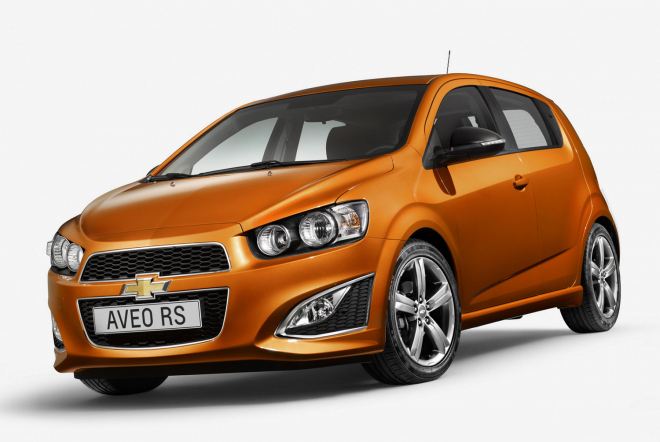 Chevrolet Aveo RS konečně přistává i v Evropě, venku je první fotka