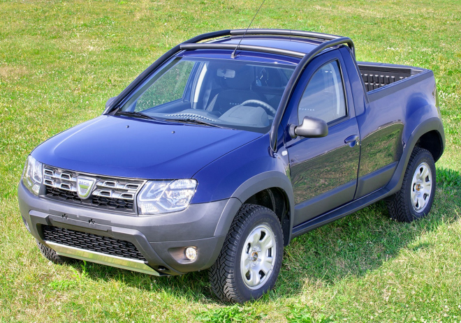 Dacia Duster pick-up je oficiálně venku, ke koupi ale bude až později