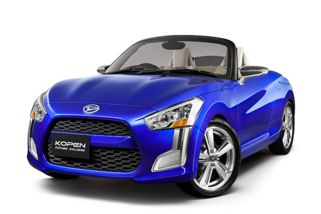 Daihatsu Kopen 2014: malý roadster se vrací s tříválcem a novým názvem