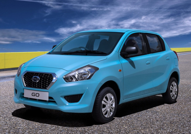 Datsun Go 2014: Datsun je zpátky, jeho hatchback má stát desetitisíce Kč