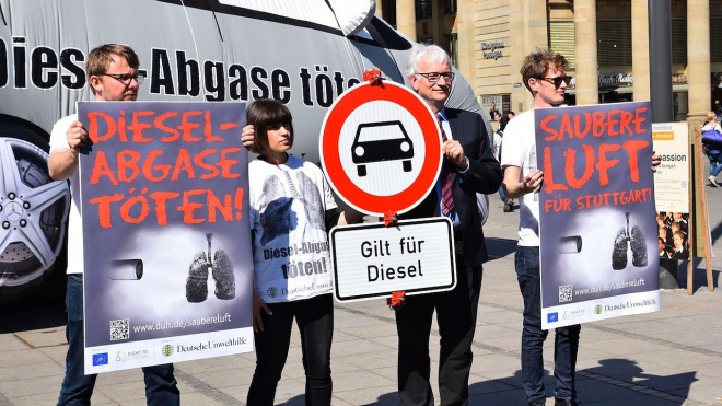 Němečtí odpůrci dieselů přišli o podporu klíčového sponzora. Používá hlavně diesely