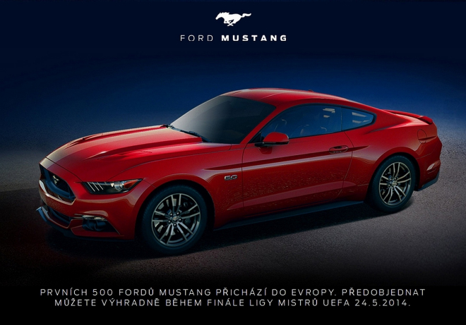 Ford Mustang 2015 pro Evropu: prvních 500 kusů už za 35 dnů