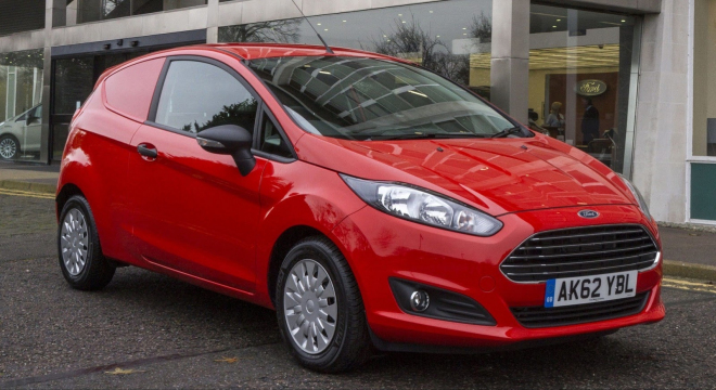 Ford Fiesta Van 2013: dodávka s geny Astonu zkusí uhranout britské zelináře