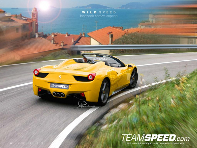 Ferrari 458 Italia Spider: otevřená verze již ve Frankfurtu (+ ilustrace)