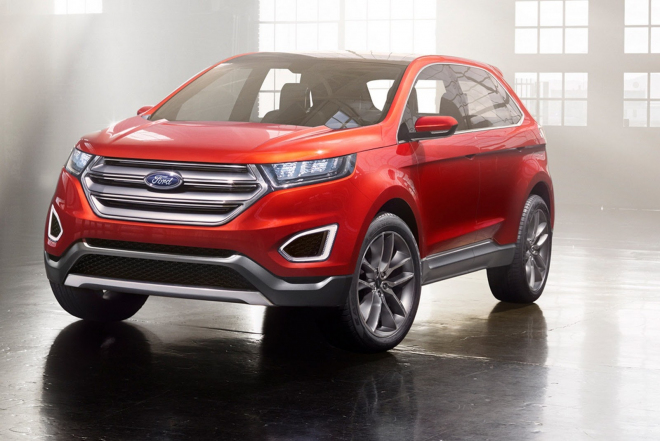 Ford Edge 2015: koncept nového SUV je krůček od série, zamíří i do Evropy