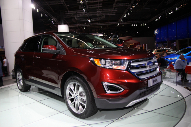 Ford Edge 2015 v detailech: na cestu do Evropy se vydal jen s diesely