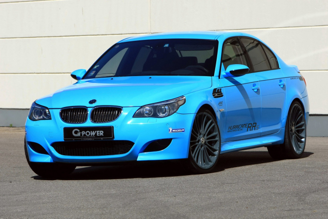 G-Power BMW M5 E60 Hurricane RRS: 830 jubilejních koní