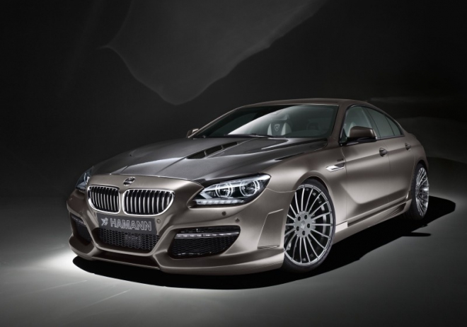 Hamann BMW 6 Gran Coupe F06: výrazný bodykit doplňuje 450 benzinových koní