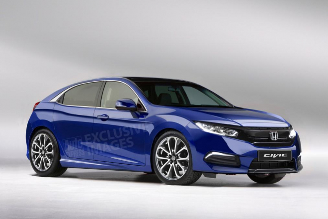 Honda Civic 2017: desátá generace bude líbivější a prostornější