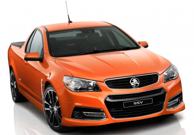 Holden Commodore VF 2014 se odhalil také jako kombi Sportwagon a pick-up Ute