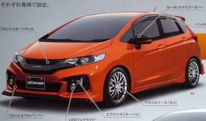 Honda Jazz Mugen 2014: uniklý katalog slibuje 17