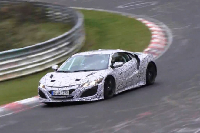 Fénix vstal z popela, Honda NSX po požáru znovu řádí na Ringu (video)