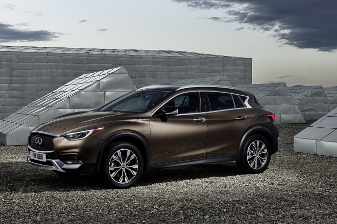 Infiniti QX30 odhaleno, japonské GLA nemá čím překvapit