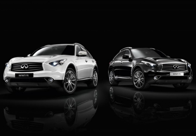 Infiniti FX Black and White Edition: s limitovanou edicí můžete ušetřit až 200 000 Kč