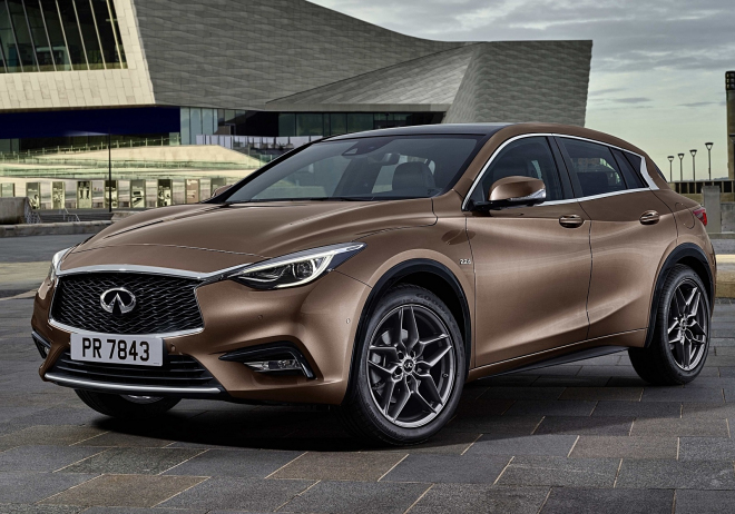 Infiniti QX30: unikla první fotka sériové verze, tohle je japonské GLA